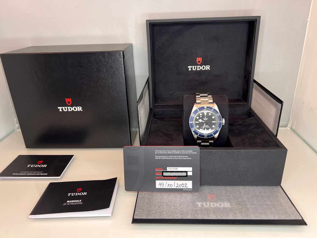 Tudor Black Bay blu 2022 full set