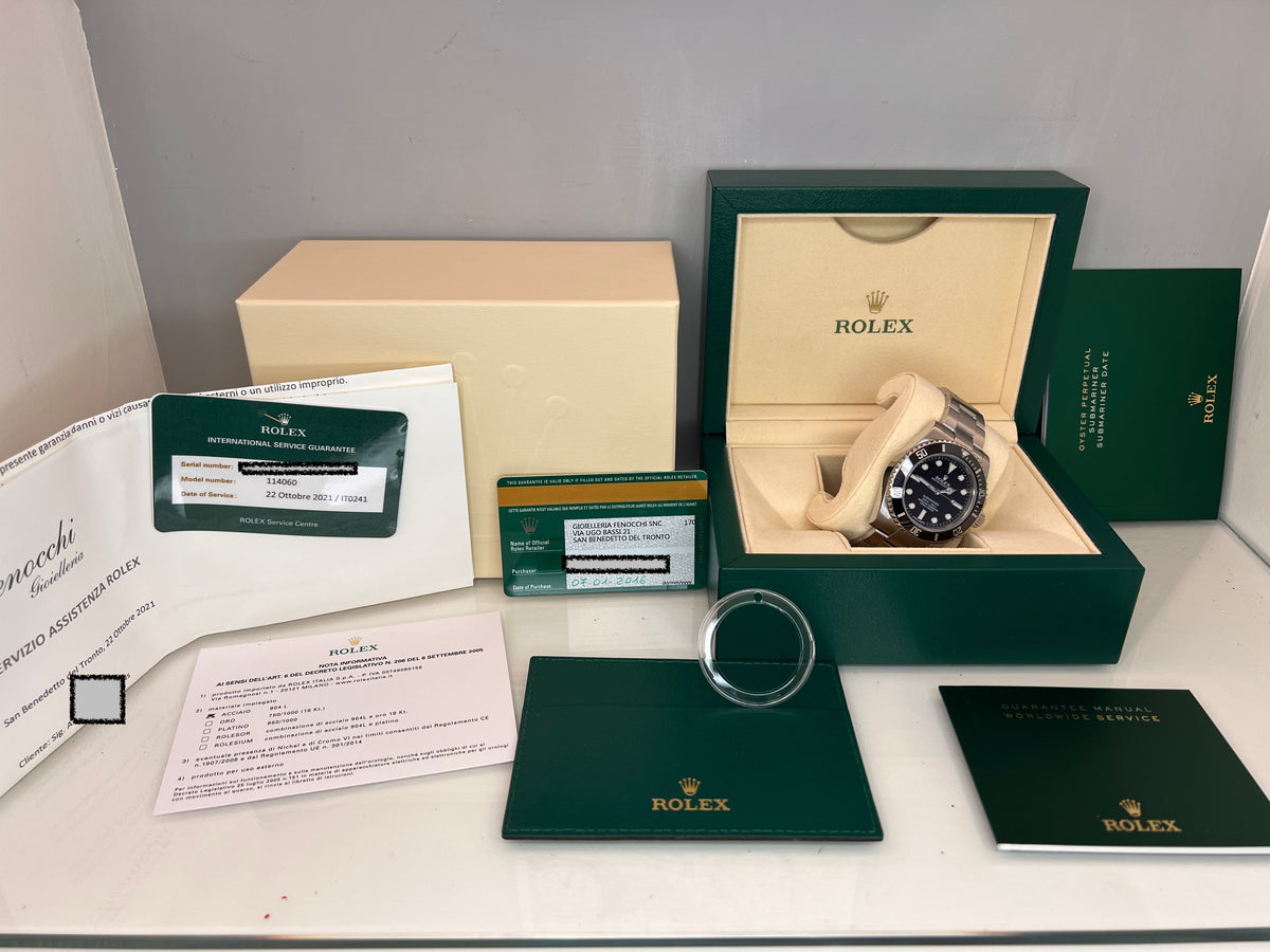 Rolex Submariner 114060 full set