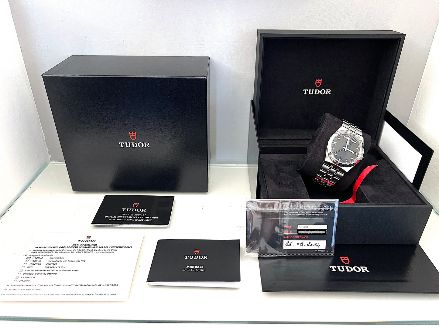 Tudor Royal 41mm diamanti 2024 full set