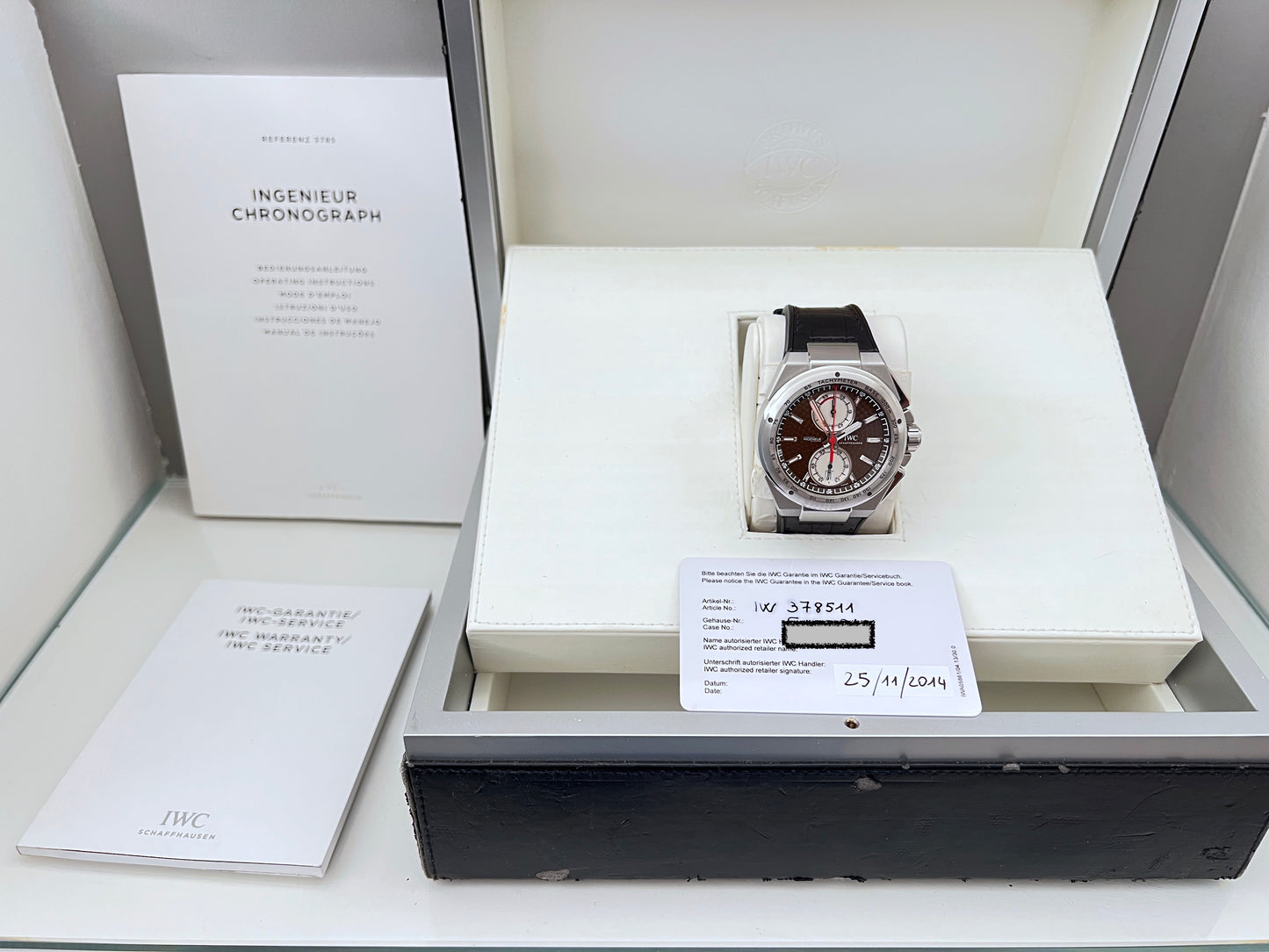 IWC Ingenieur SILVER ARROW limited edition Mercedes