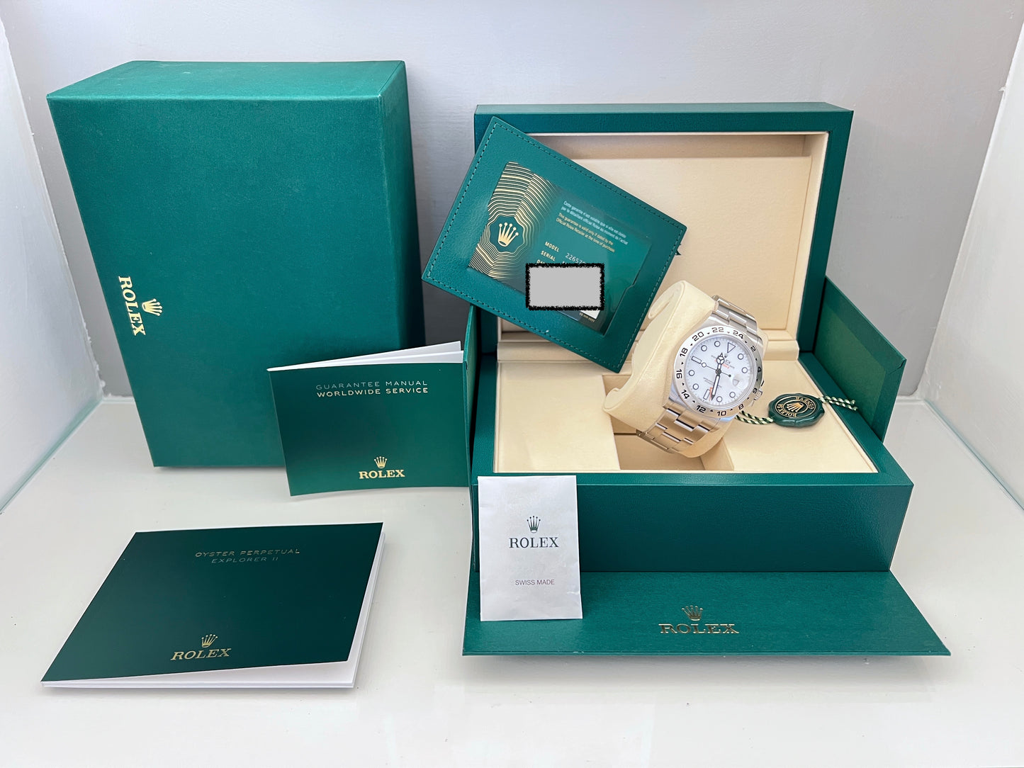 Rolex Explorer II 226570 2025 full set