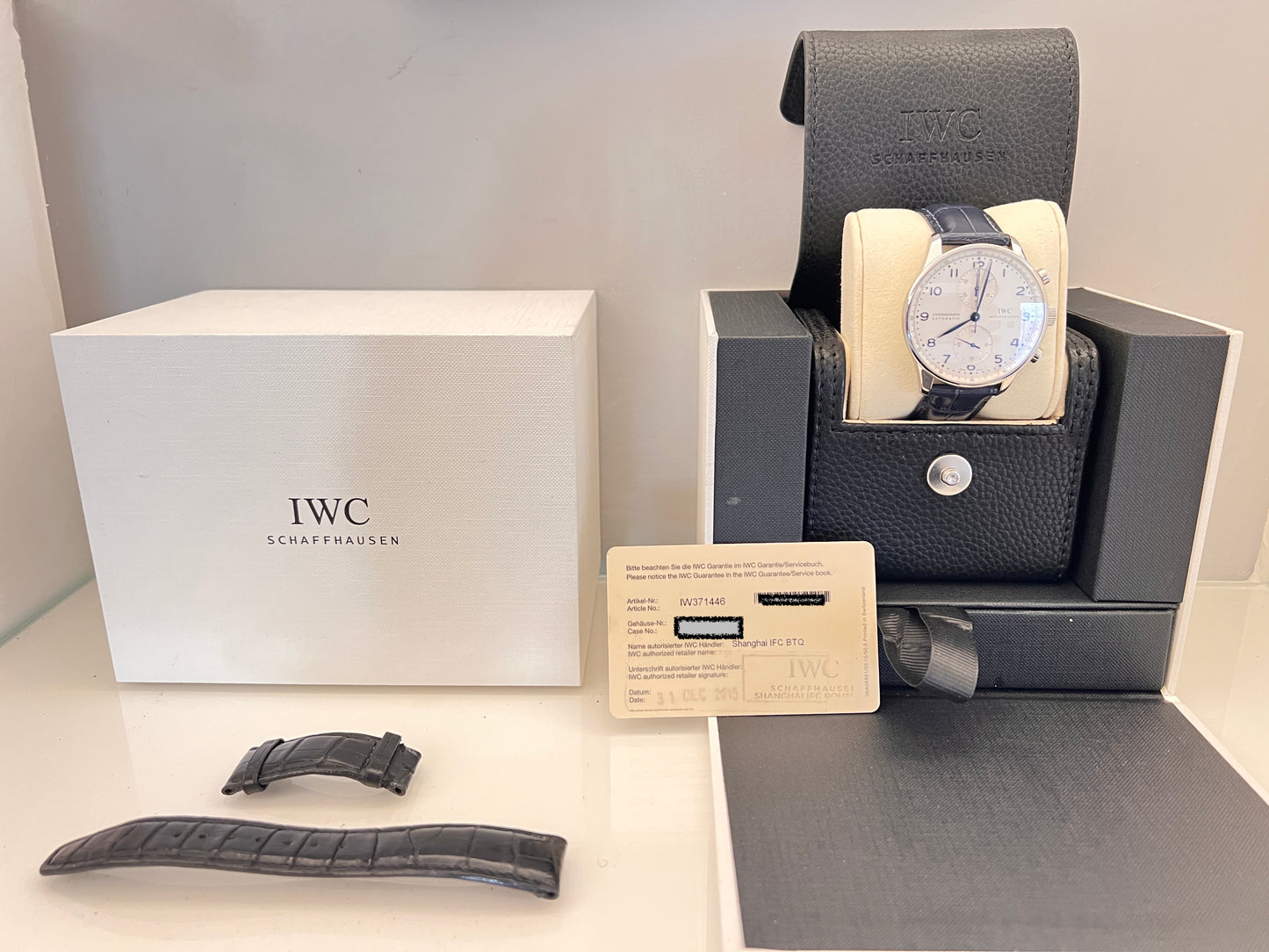 IWC Portoghese full set doppio cinturino