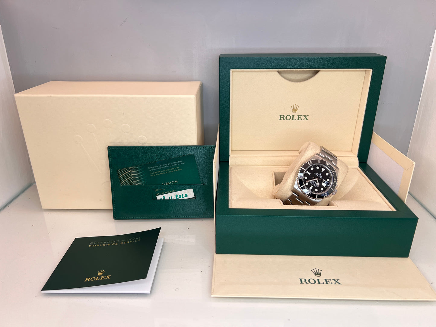 Rolex Submariner 126610 full set