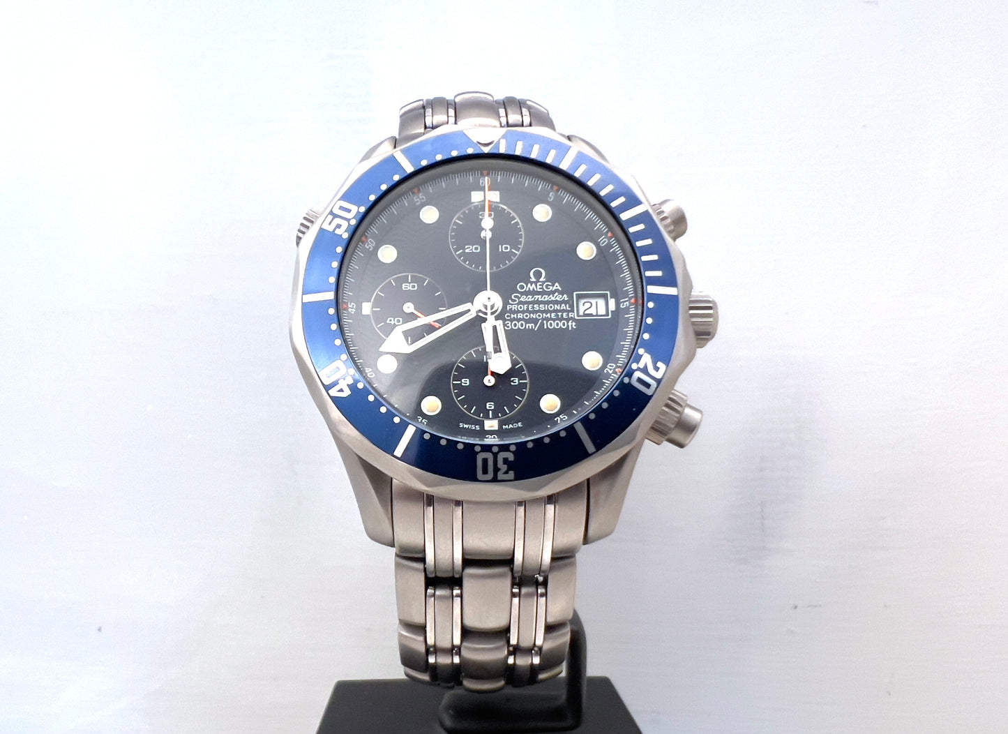 Omega Seamaster 300 Chronograph titanium