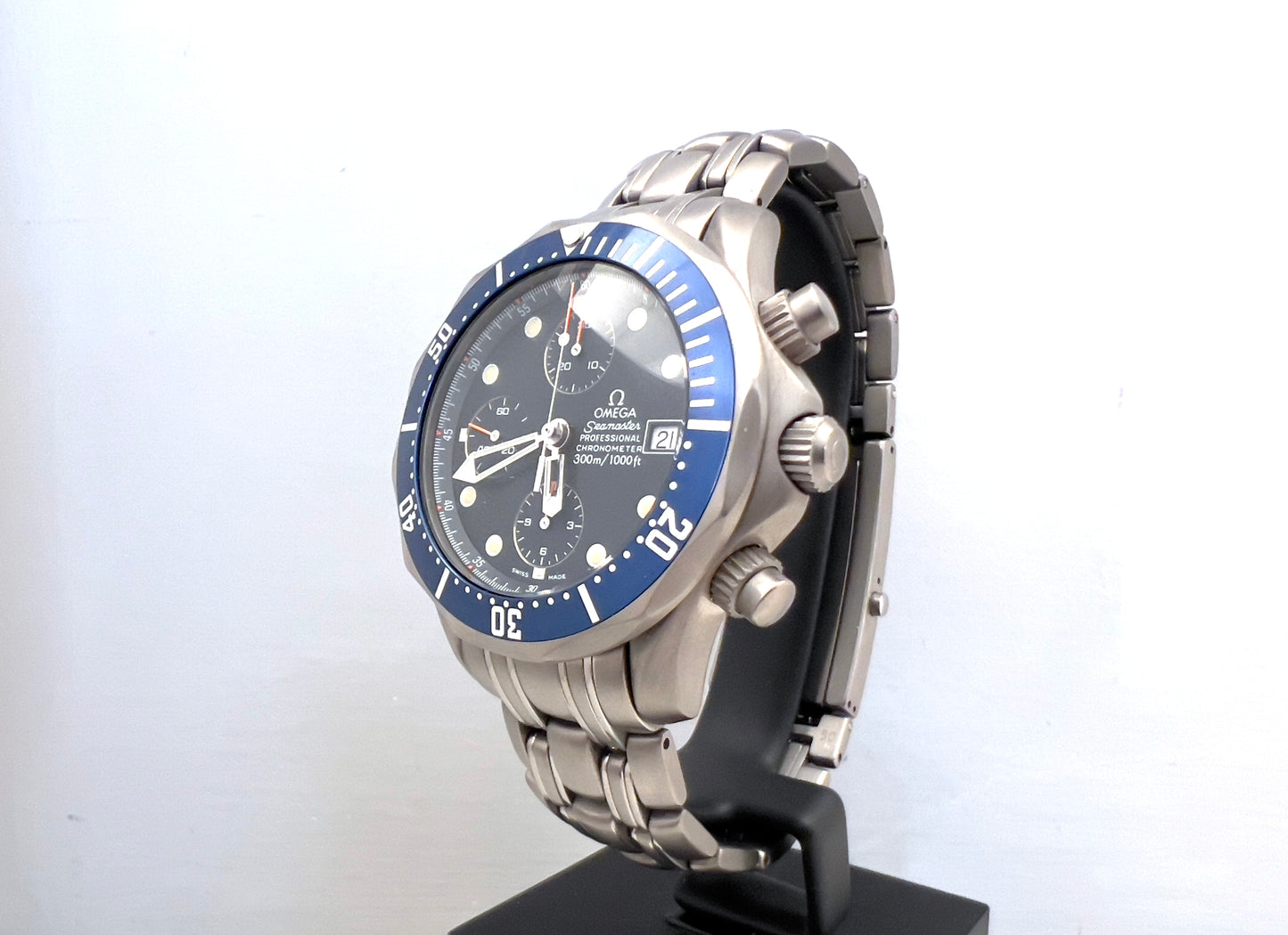 Omega Seamaster 300 Chronograph titanium