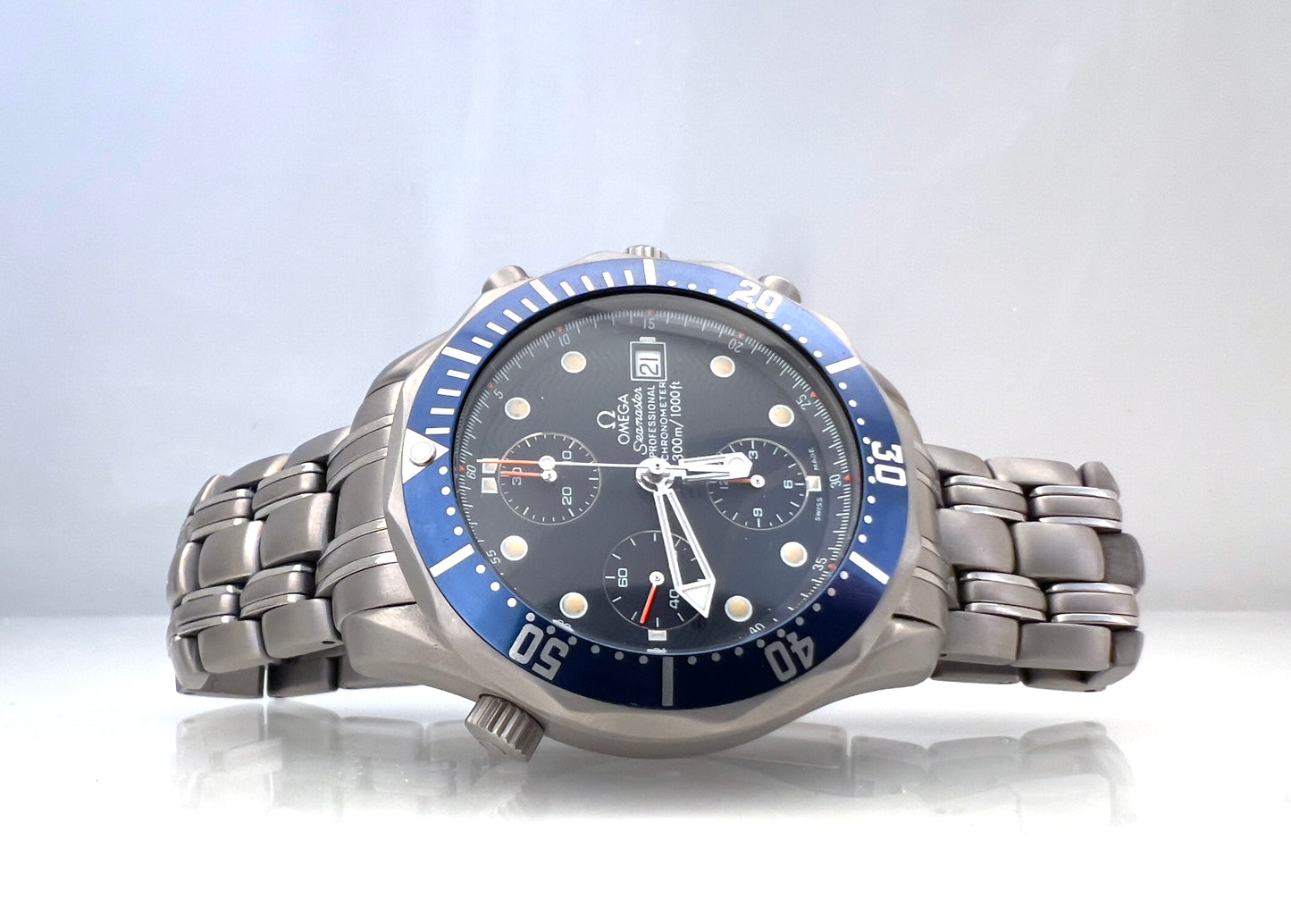 Omega Seamaster 300 Chronograph titanium