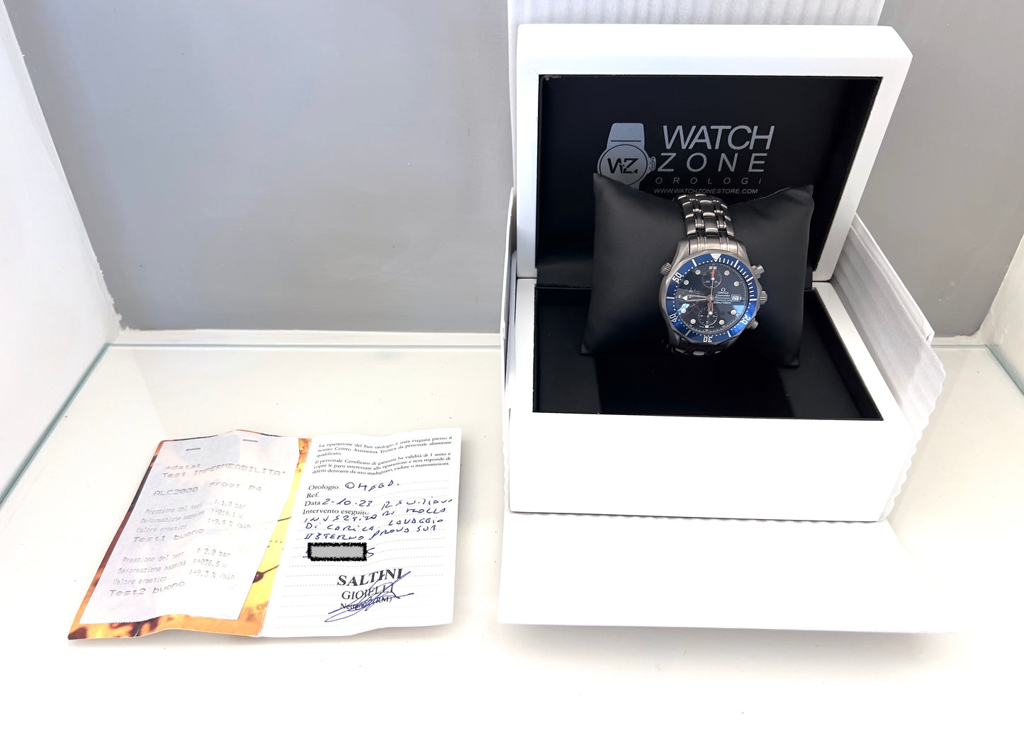Omega Seamaster 300 Chronograph titanium