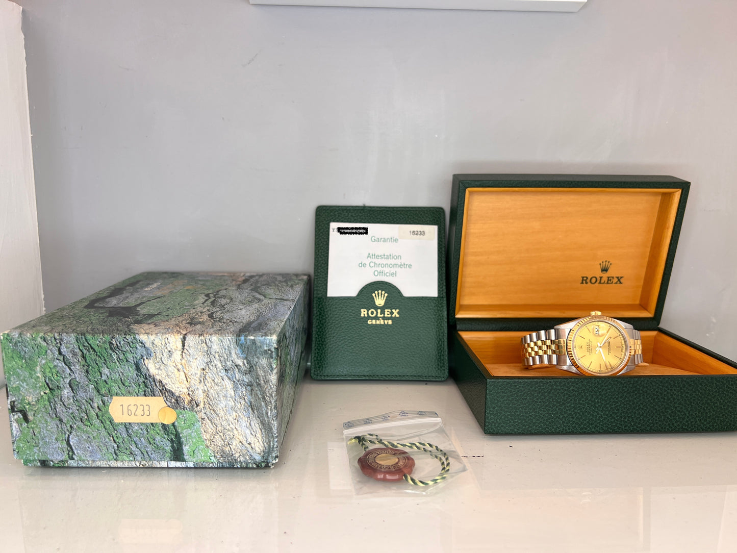 Rolex Datejust 16233 full set 2003