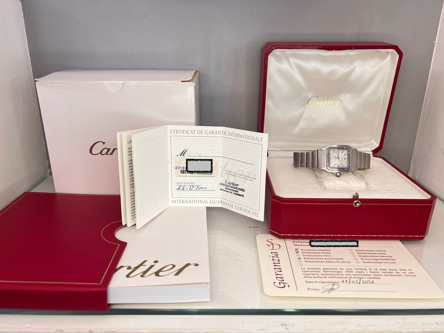 Cartier Santos automatico full set