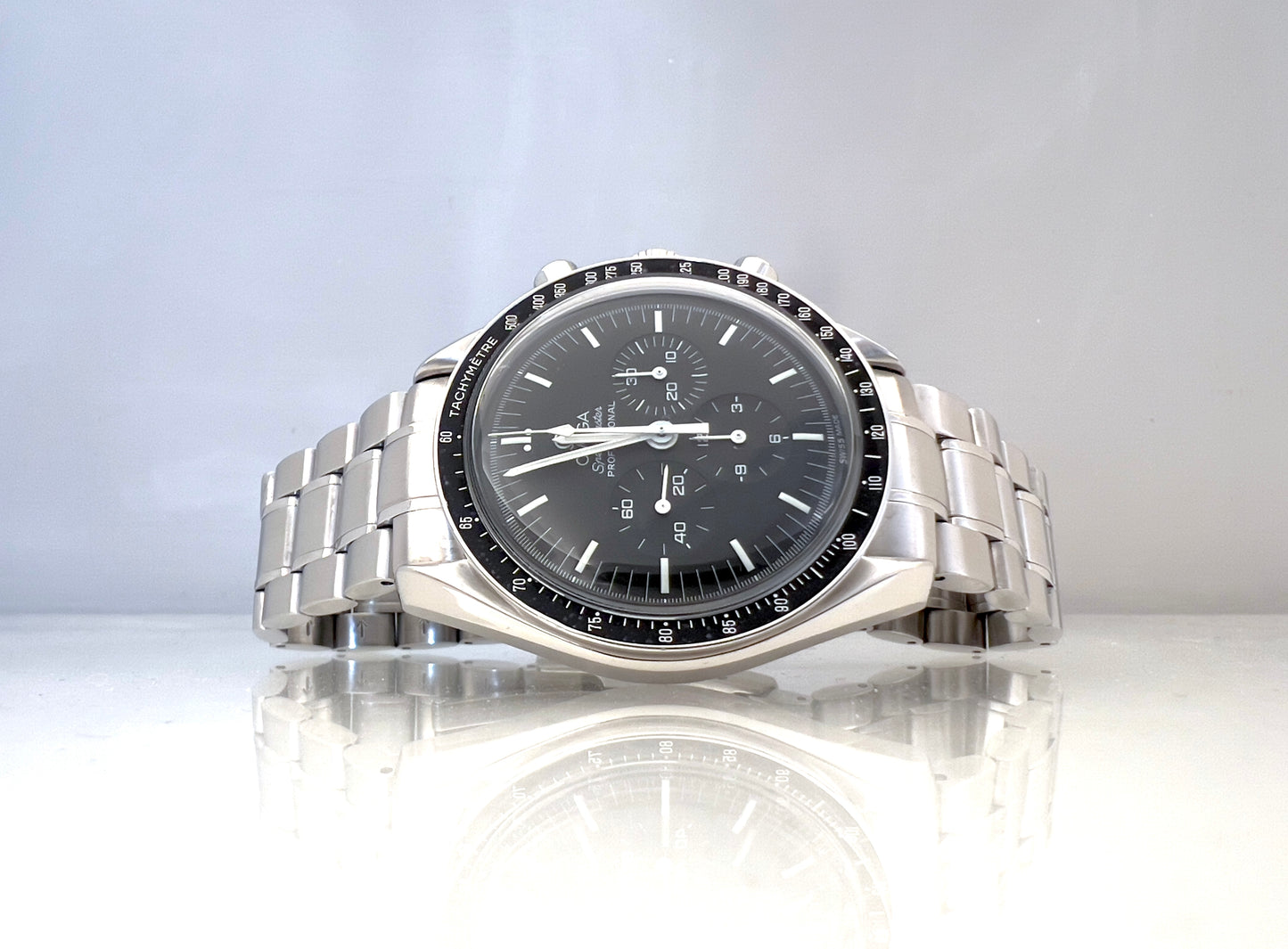 Omega Speedmaster Moonwatch esalite / zaffiro full set