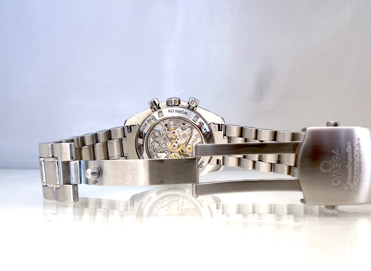 Omega Speedmaster Moonwatch esalite / zaffiro full set