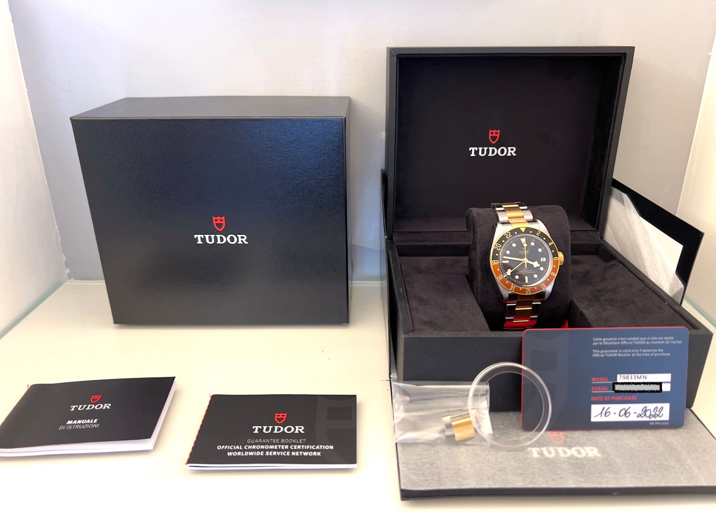Tudor GMT ACC/ORO 41mm full set
