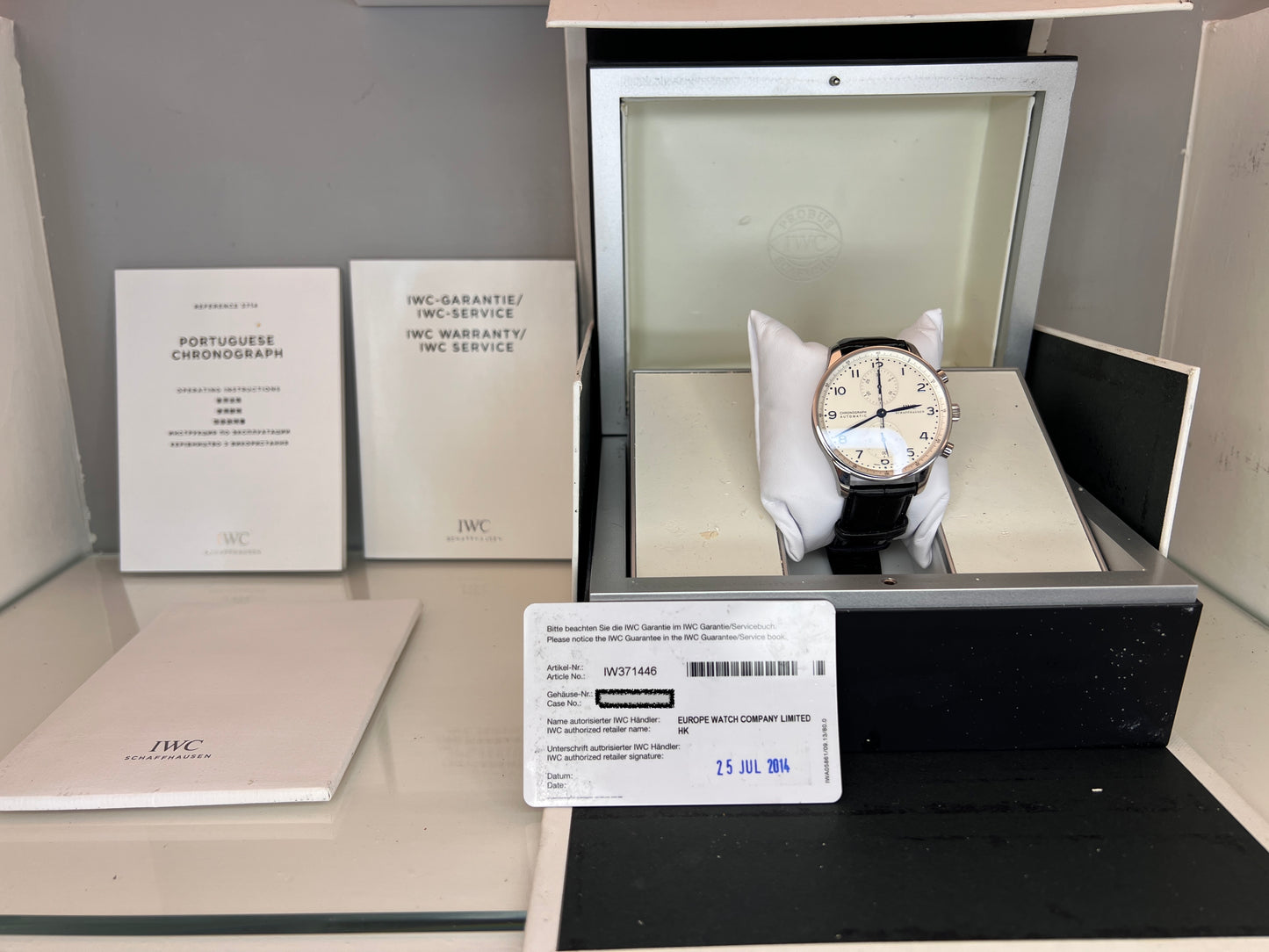 IWC Portoghese full set IW371446