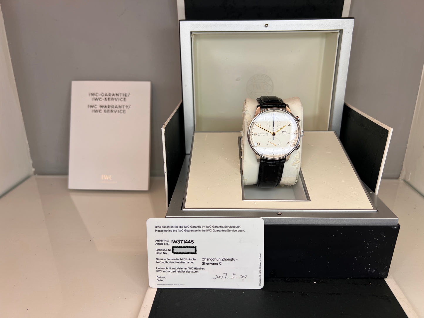 IWC Portoghese IW371445 full set