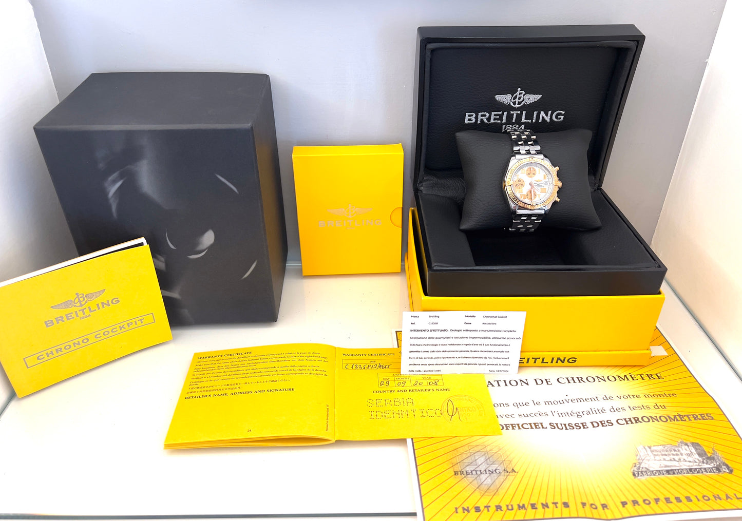 Breitling Cockpit C13358 FULL SET