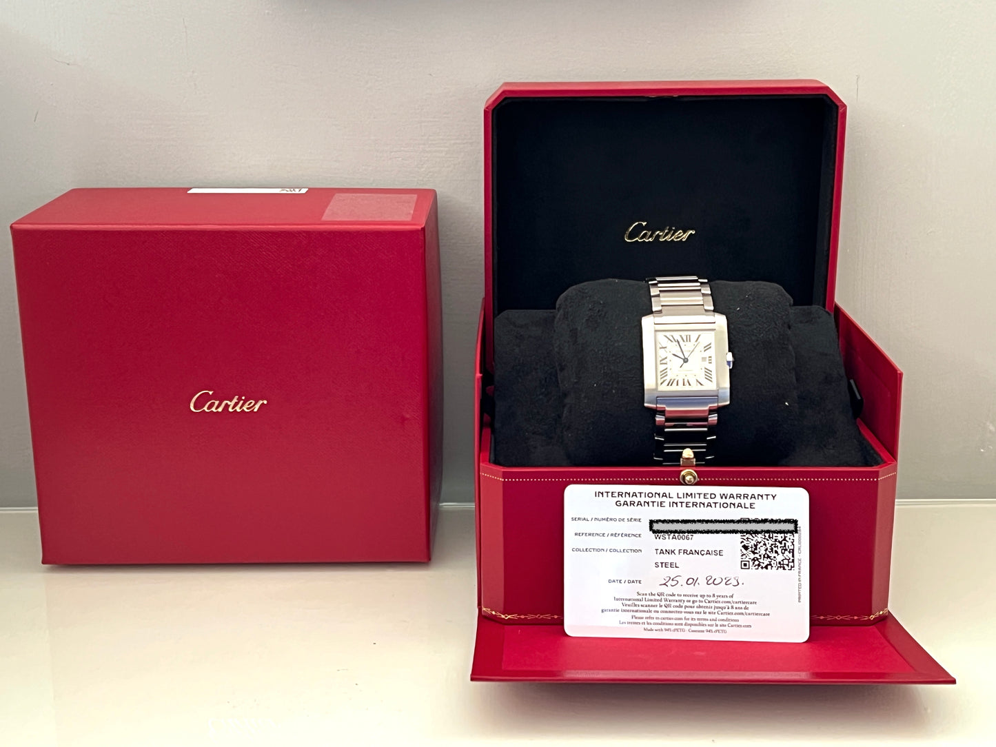 Cartier Tank Francaise automatic FULL SET 2023