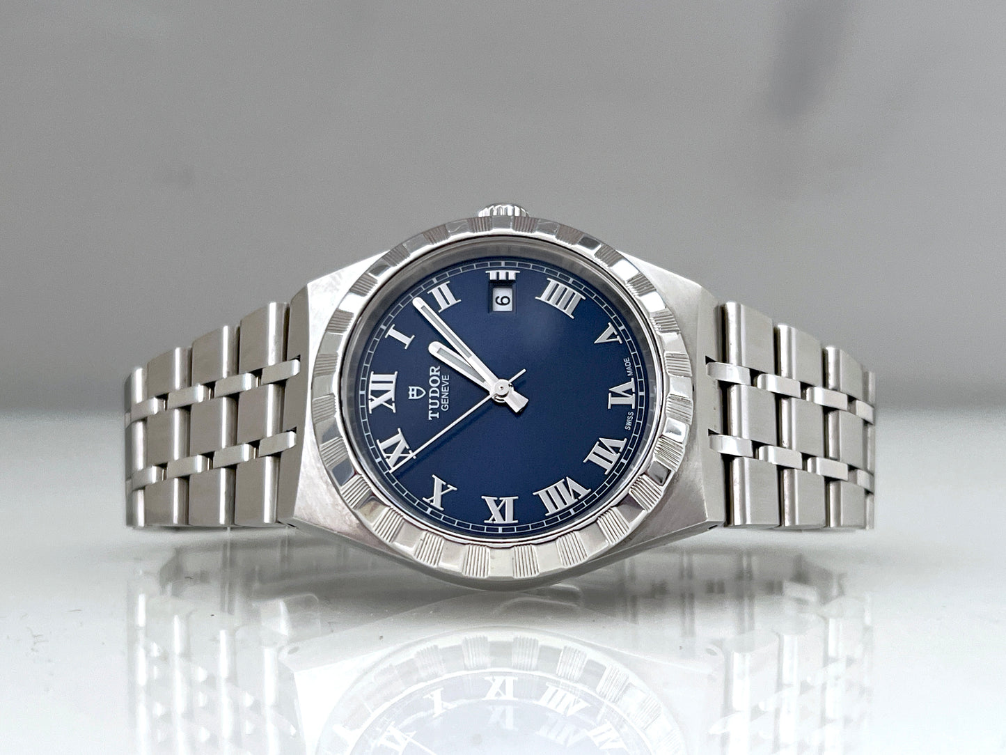 Tudor Royal 38mm blue 2023 full set