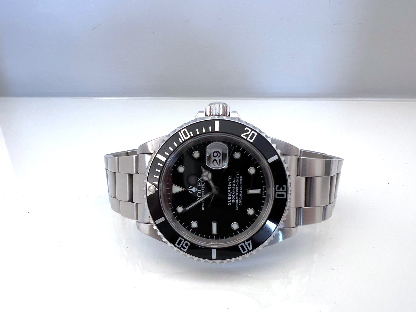 Rolex Submariner 16610 Only Swiss, FULL SET serviced