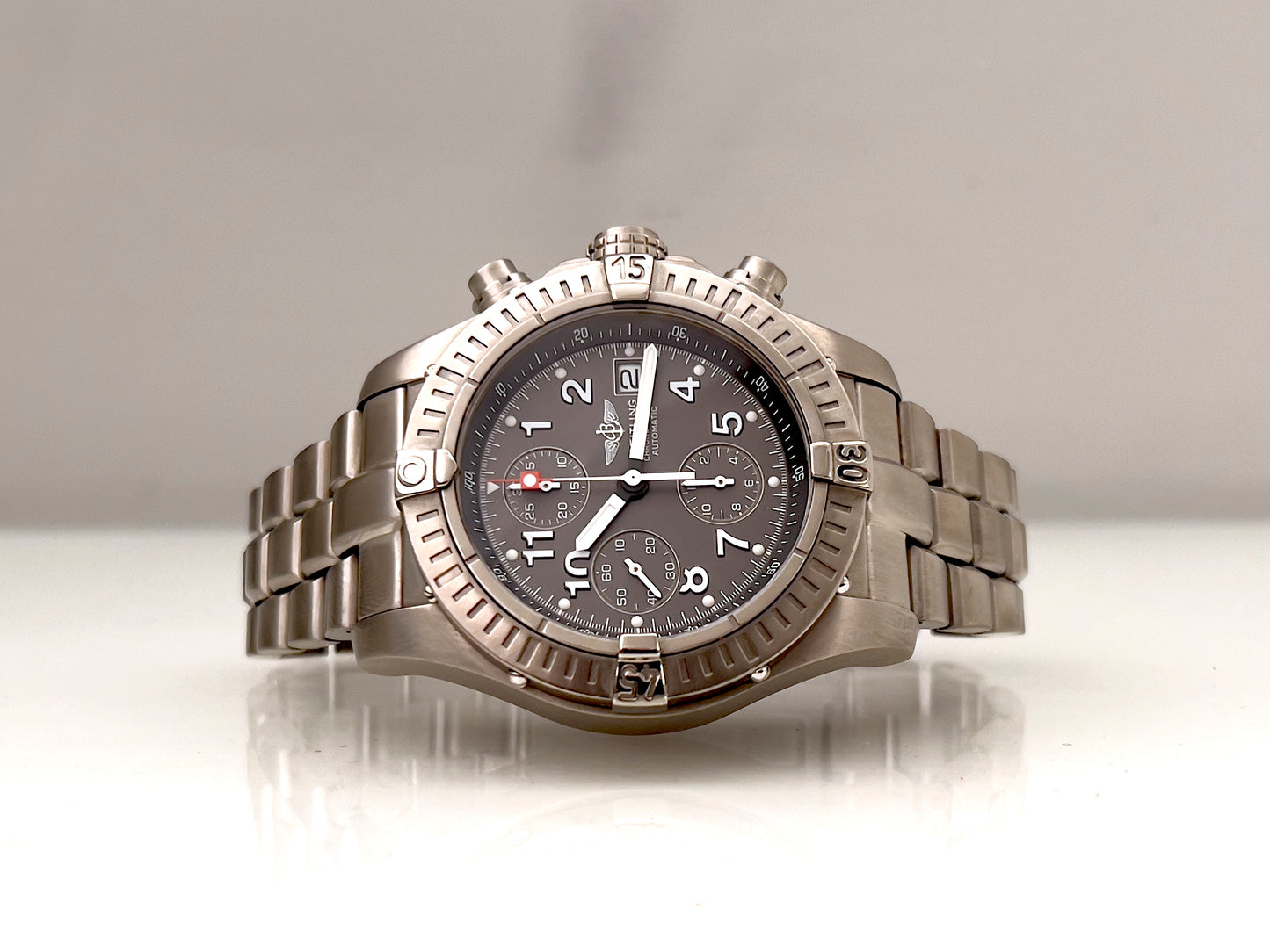 Breitling Avenger E13360 titanium full set