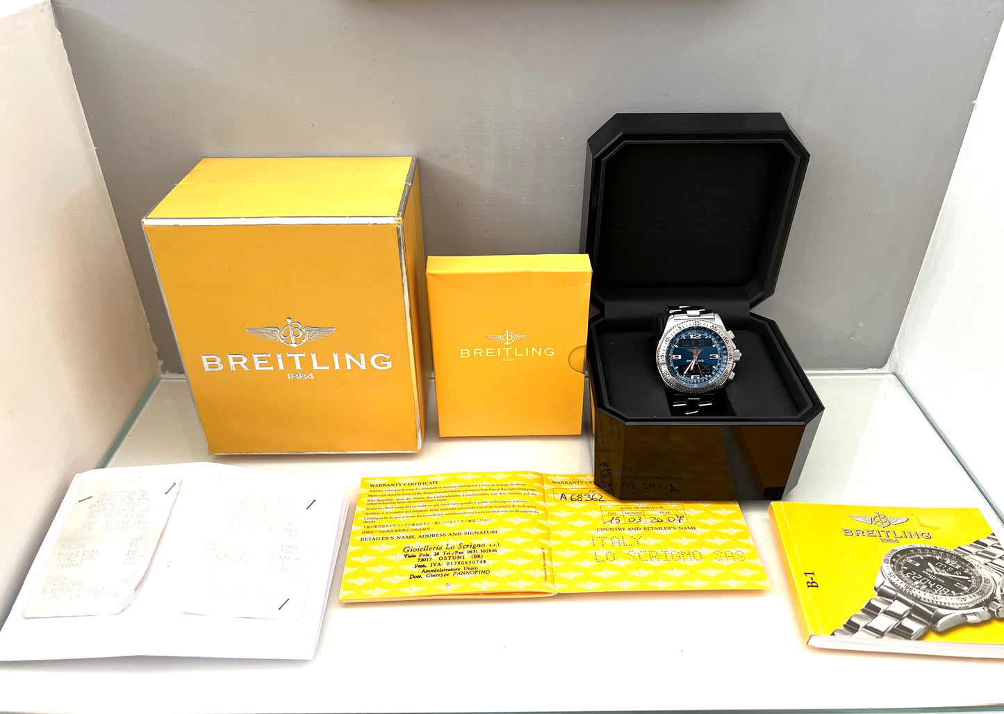 Breitling B-1 A68362 full set