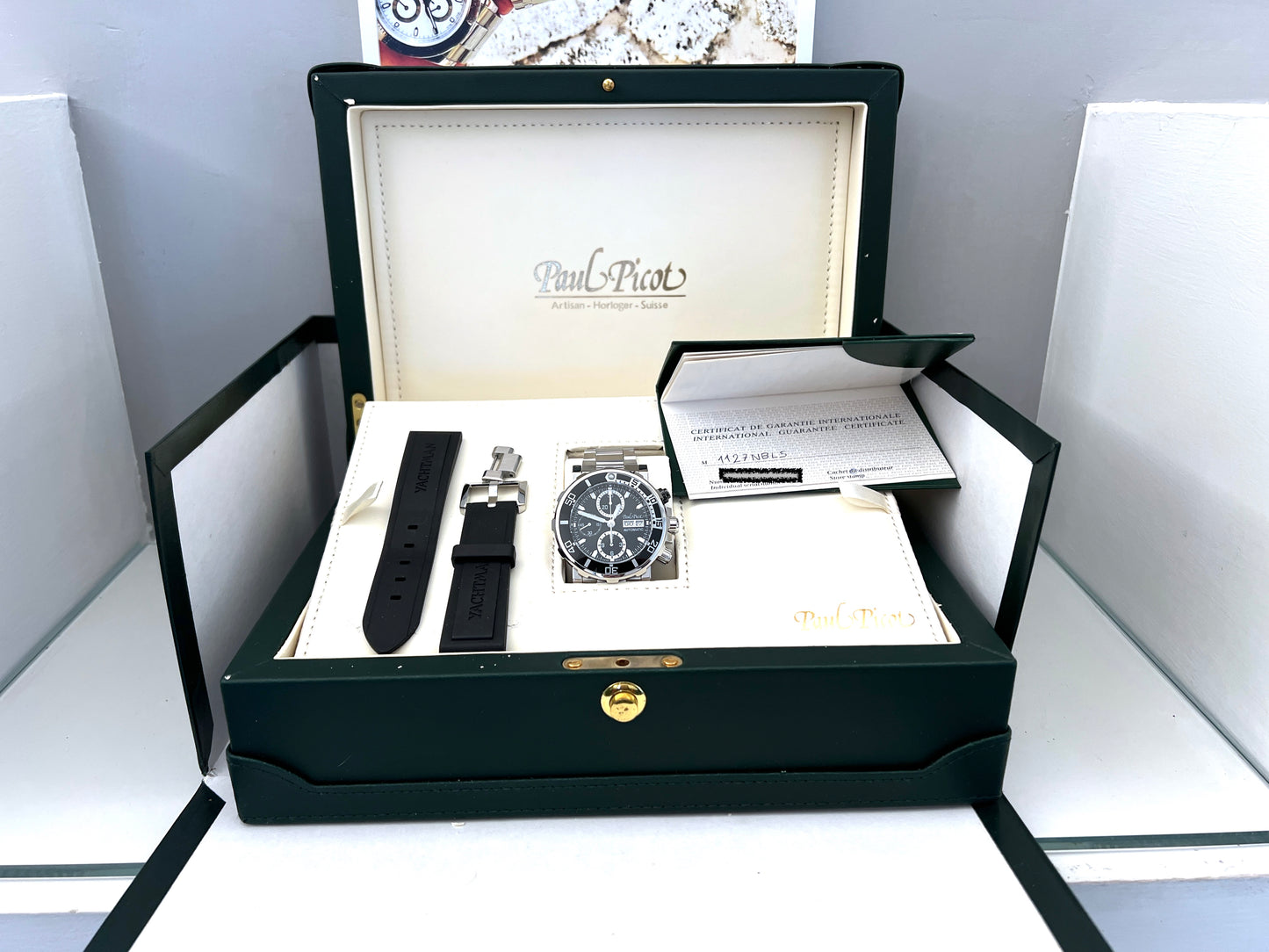 Paul Picot Yachtman Chrono full set