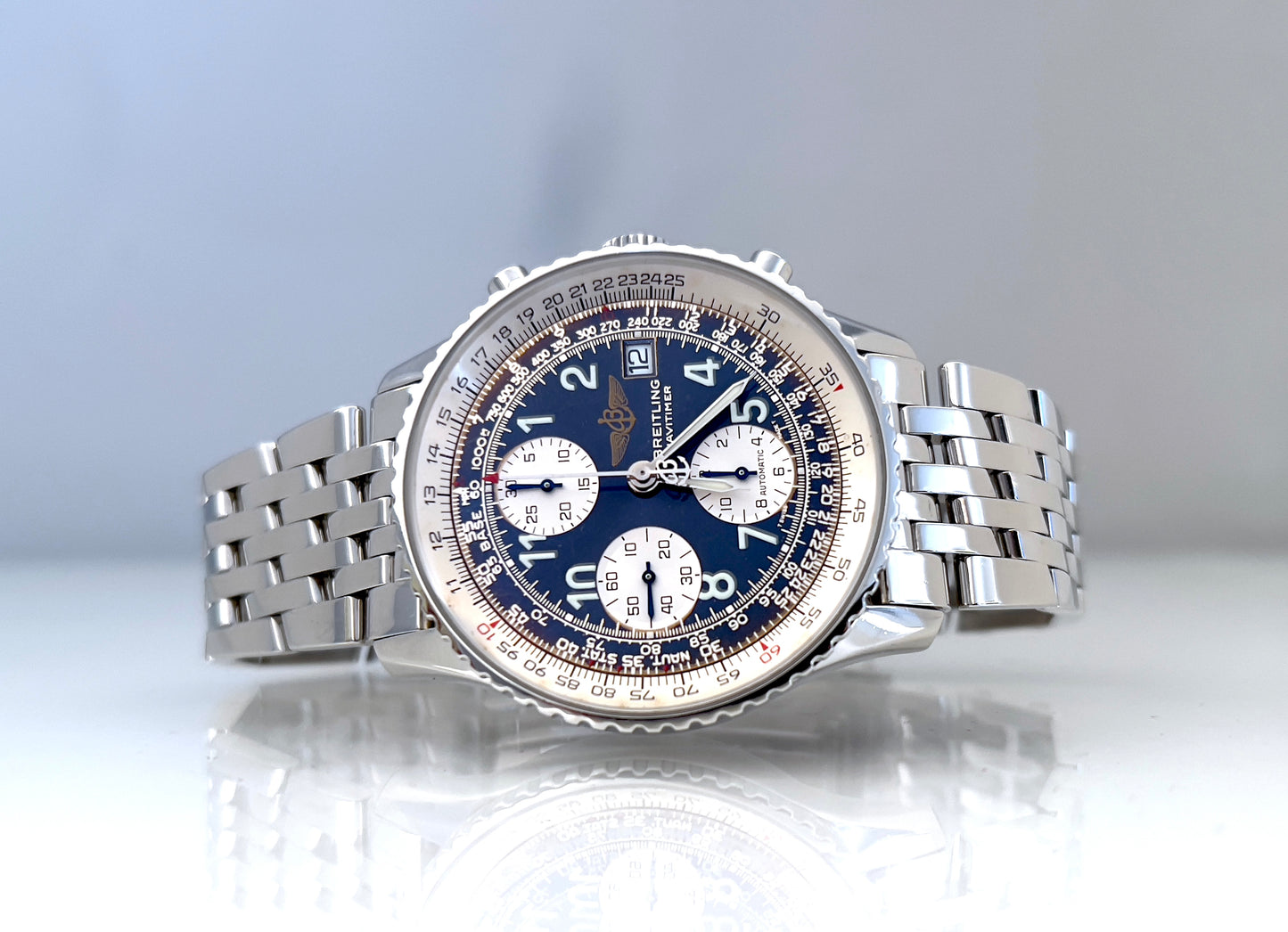 Breitling Navitimer A13322 blue full set