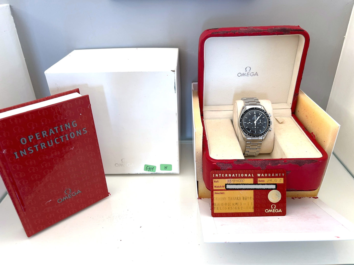 Omega Speedmaster Moonwatch FULL SET