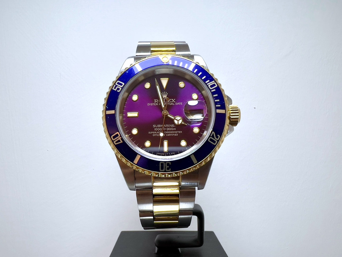 Rolex Submariner 16613 PURPLE full set