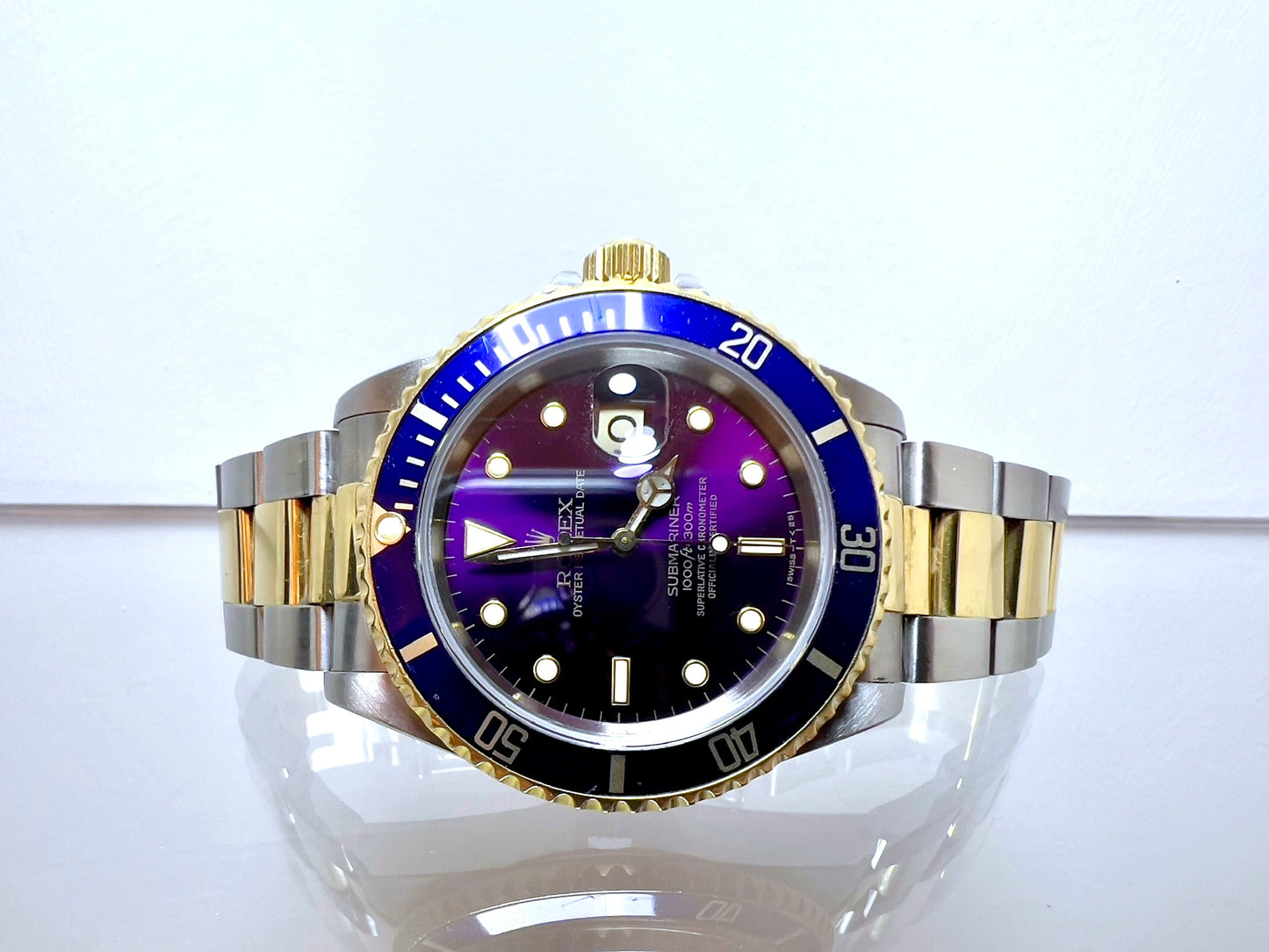 Rolex Submariner 16613 PURPLE full set