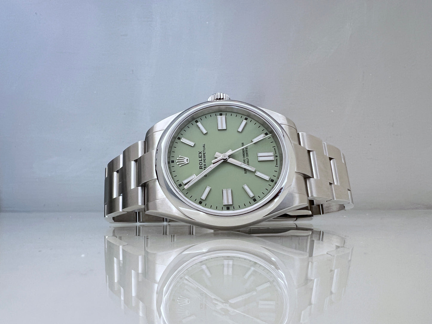 Rolex Oyster Perpetual 134300 PISTACCHIO 41mm