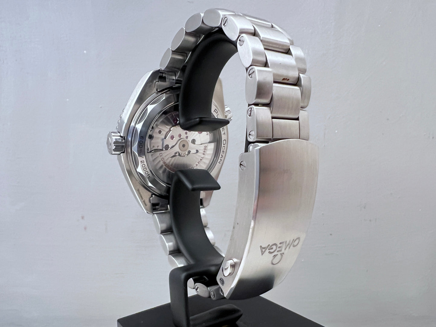 Omega Seamaster Planet Ocean 2018 BRACCIALE +GOMMA