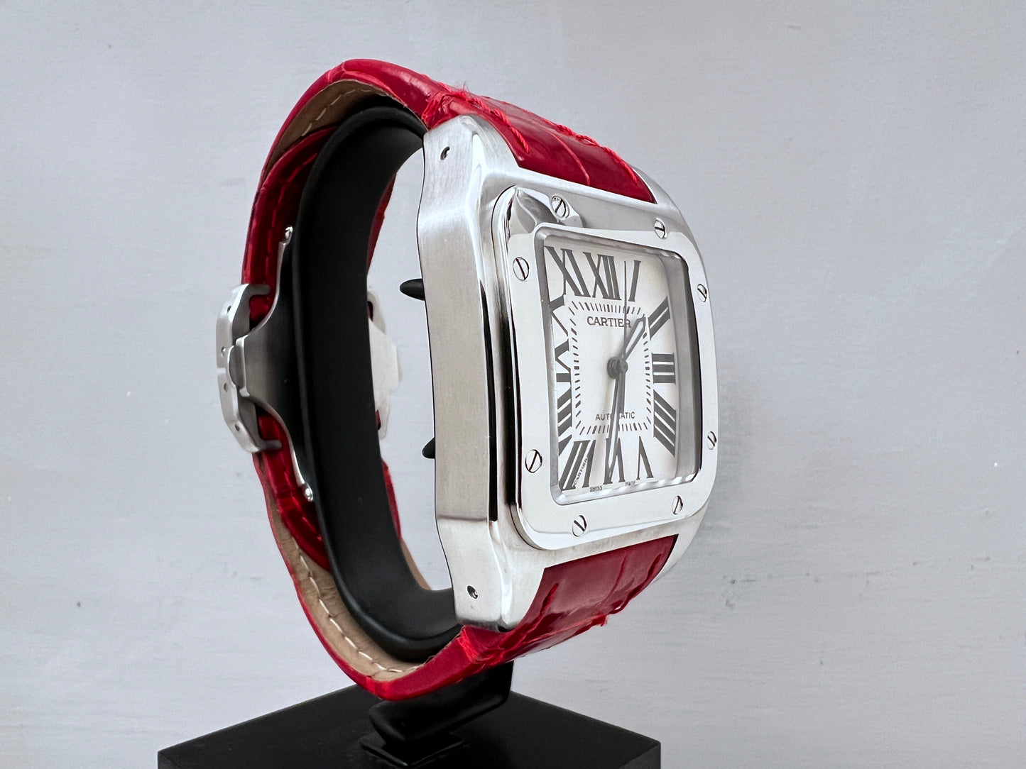 Cartier Santos 100 XL full set - 3 cinturini