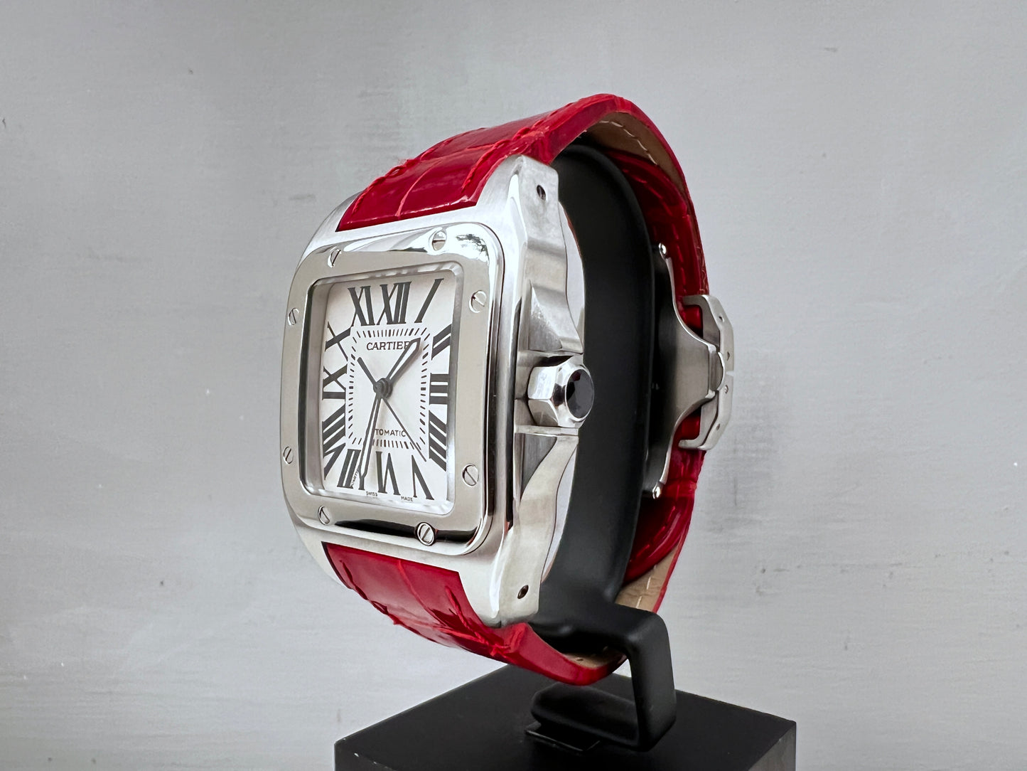Cartier Santos 100 XL full set - 3 cinturini