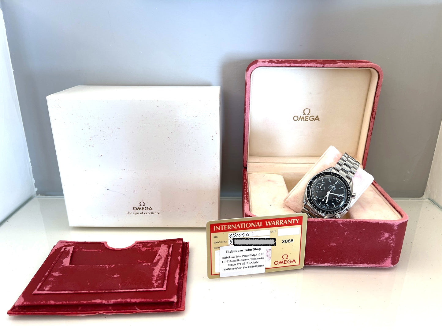 Omega Speedmaster Reduced 35105000 FULL SET