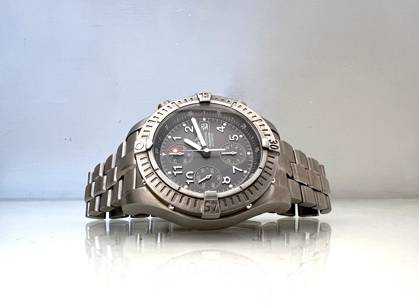 Breitling Avenger Chrono titanium FULL SET