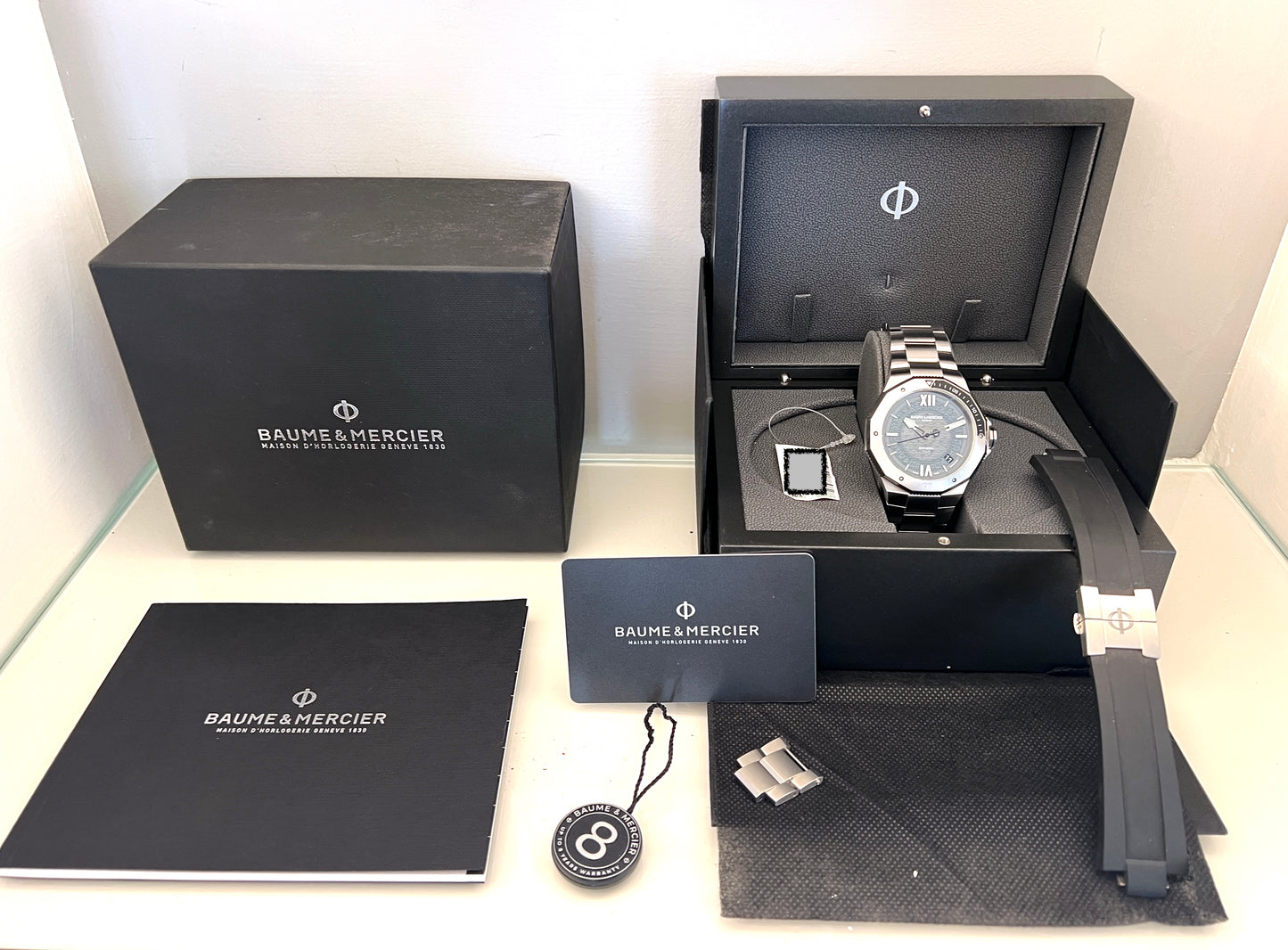 Baume Et Mercier Riviera M0A10717 doppio cinturino 2025