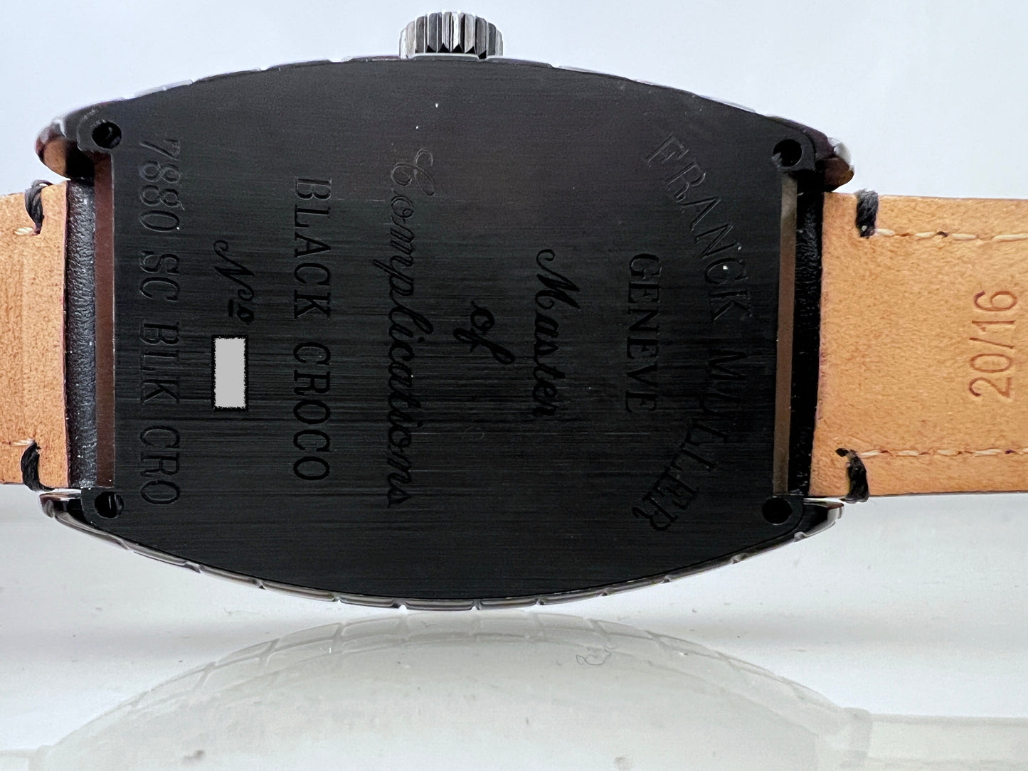 Frank Muller Casablanca Black Croco