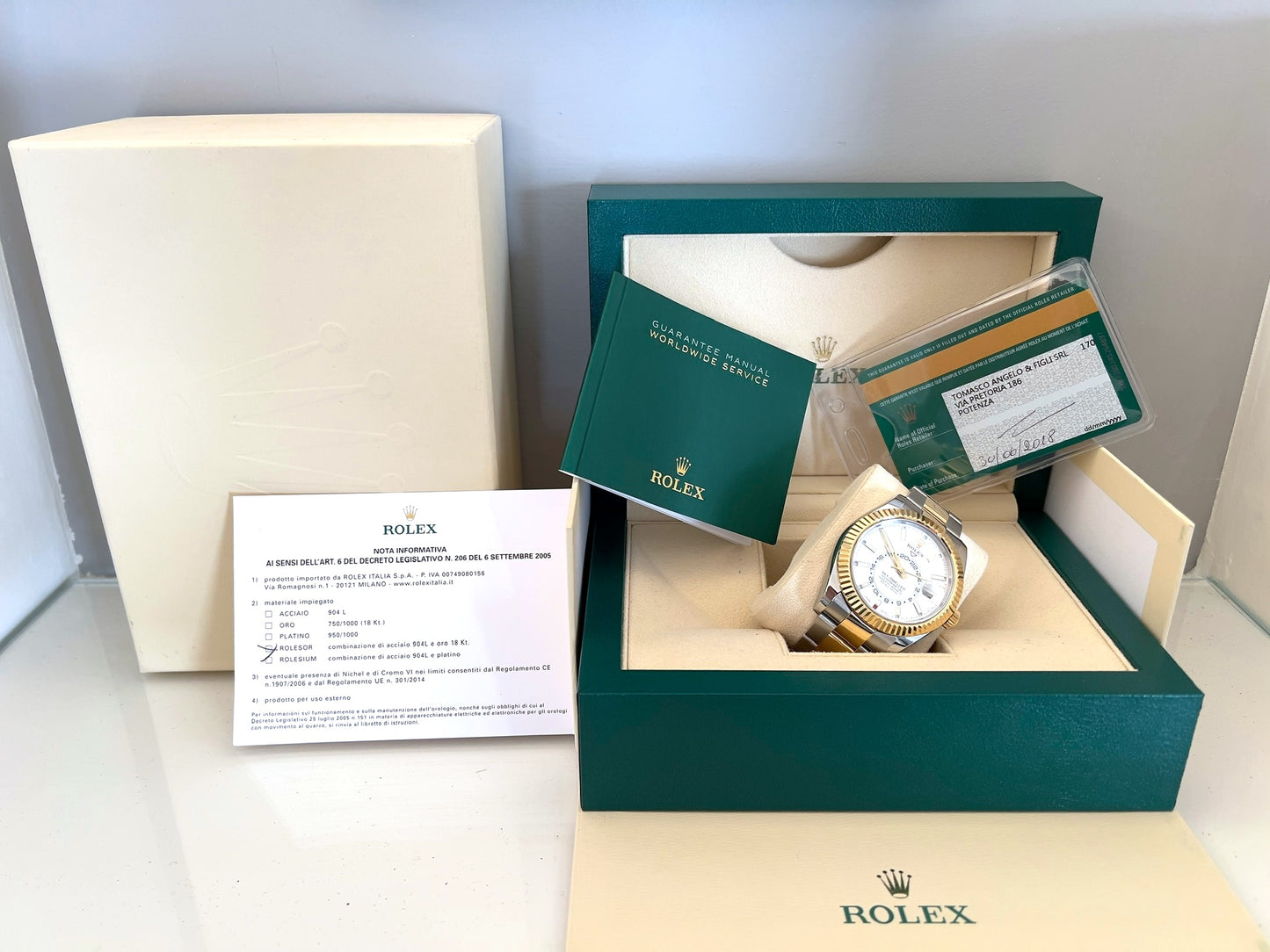 Rolex Skydweller 2018 FULL SET