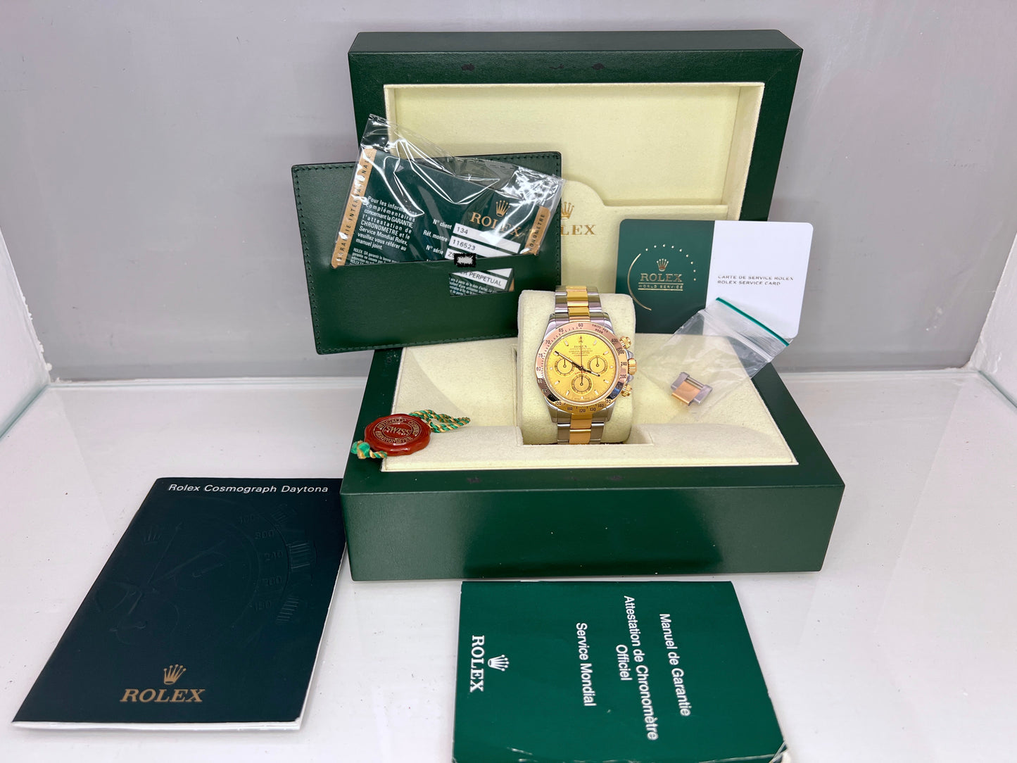 Rolex Daytona 116523 full set - service ufficiale Rolex