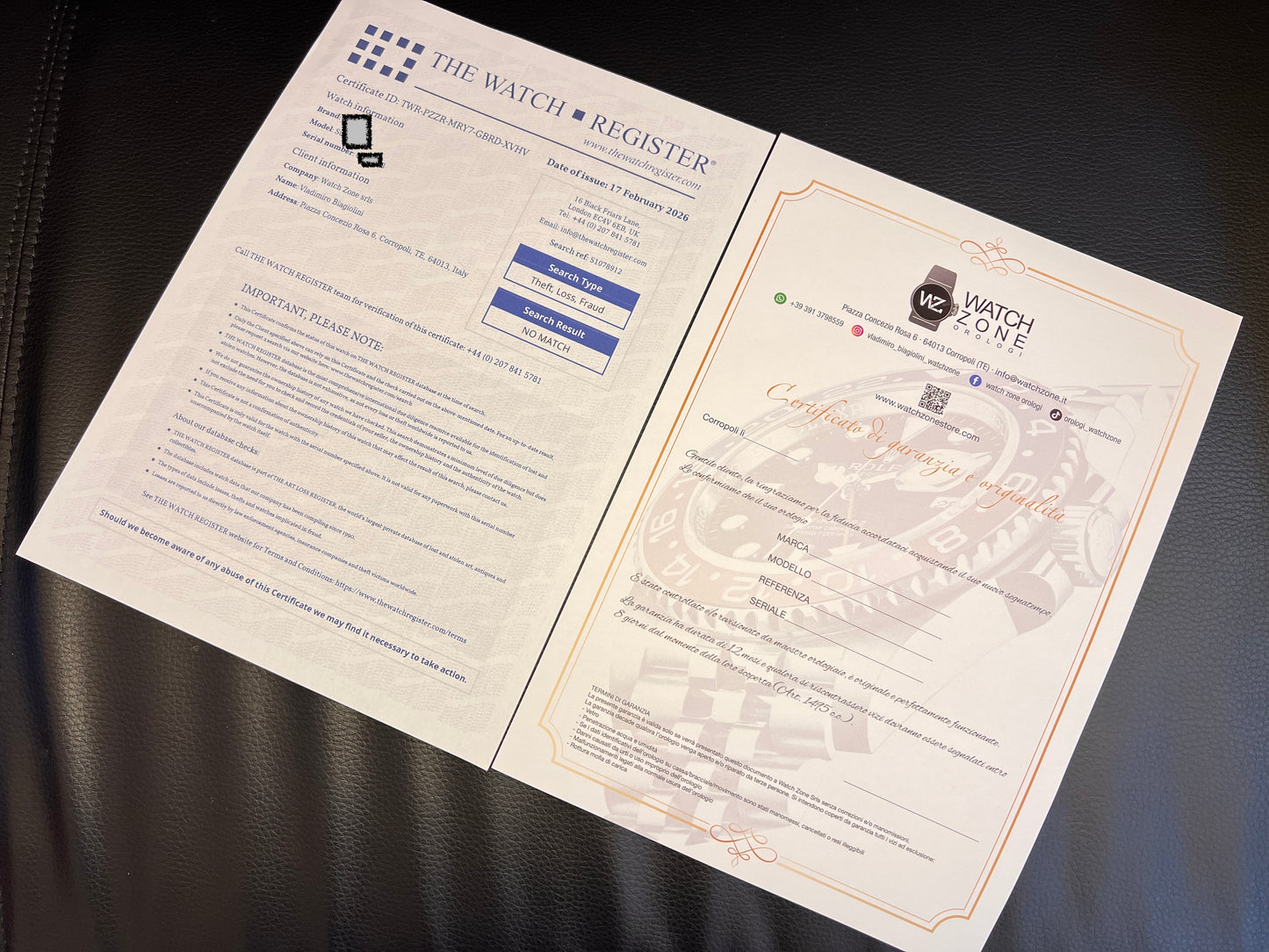 IWC Portoghese full set doppio cinturino