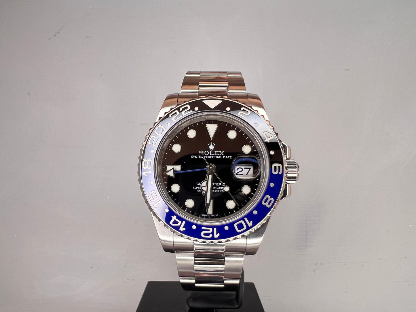 Rolex GMT Batman 116710 BLNR full set