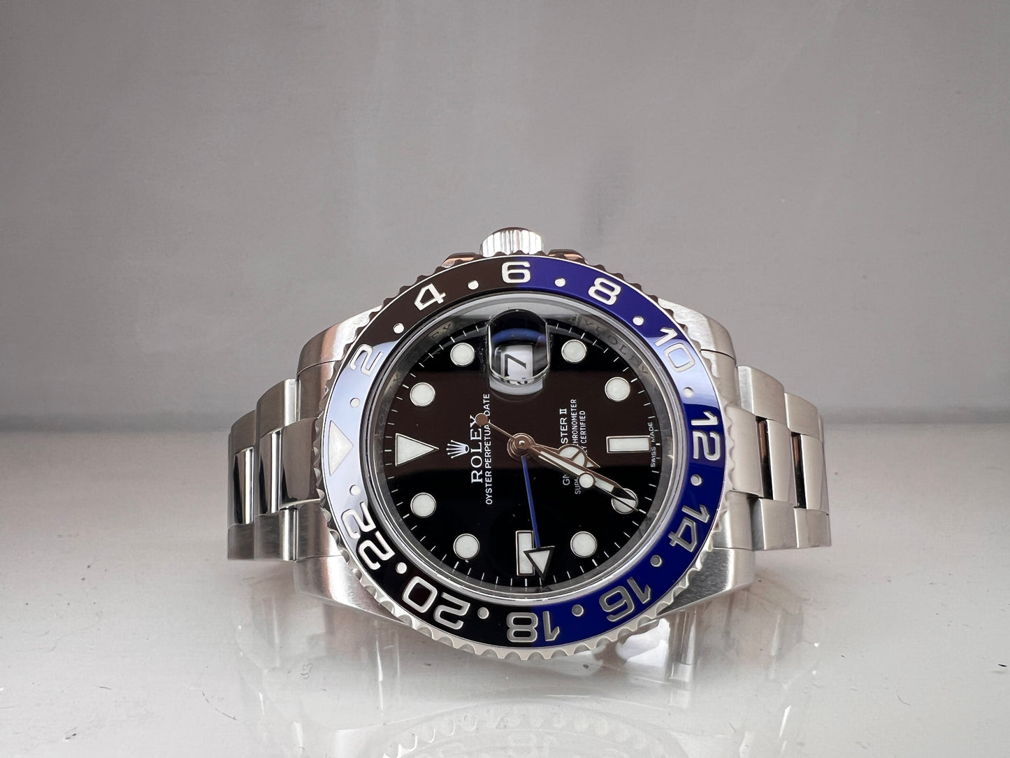 Rolex GMT Batman 116710 BLNR full set