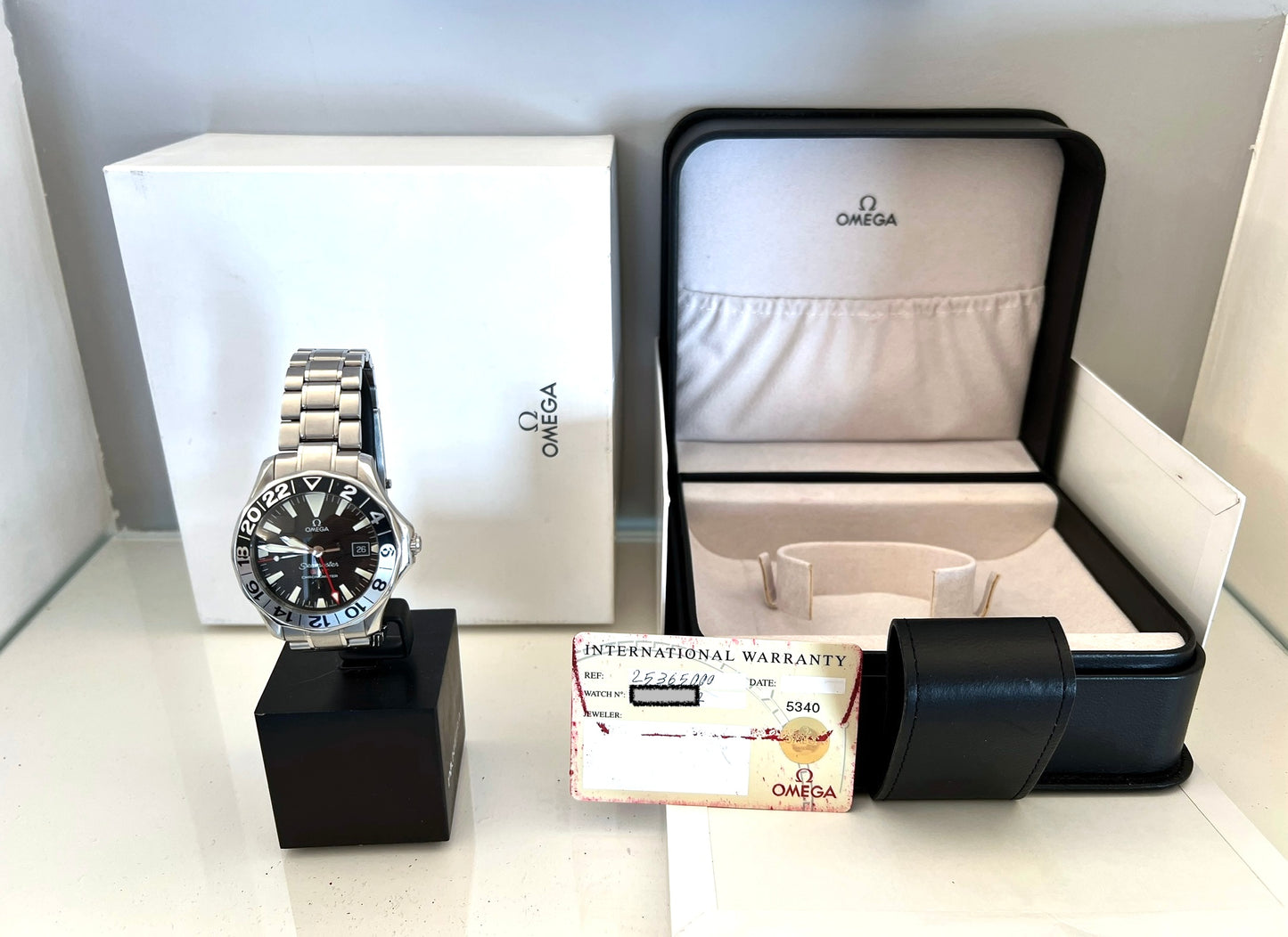 Omega Seamaster GMT Limited Edition Jerry Lopez FULL SET