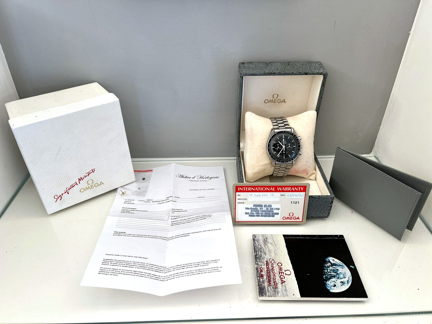 Omega Speedmaster Moonwatch 345.022 full set and serviced