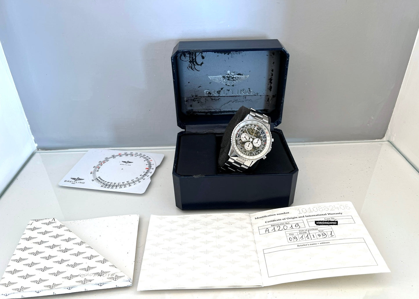 Breitling Navitimer Cosmonaute A12019 FULL SET - SERVICED