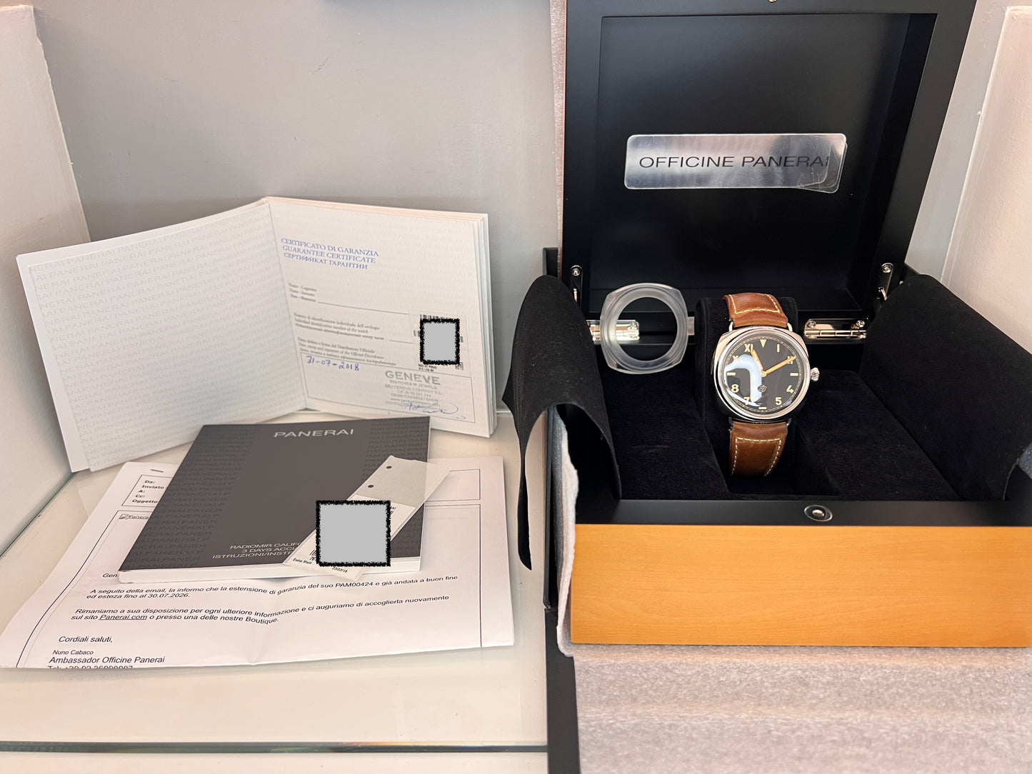 Panerai Radiomir 00424 3gg.