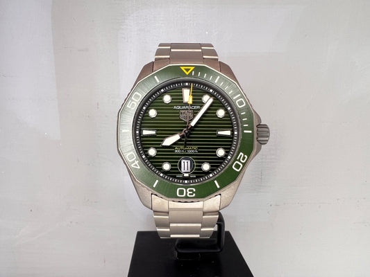 Tag Heuer Aquaracer titanium verde 2023