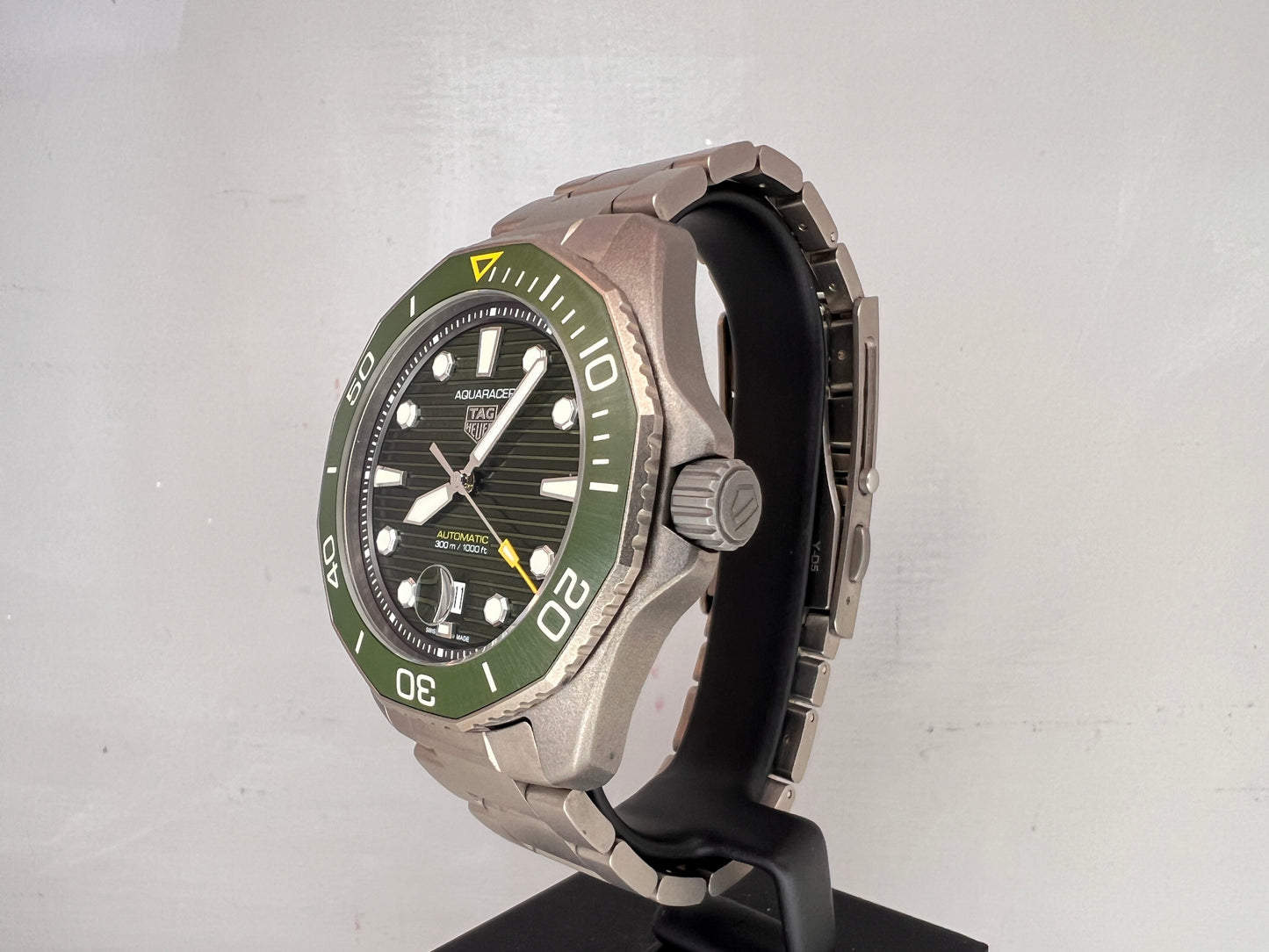 Tag Heuer Aquaracer titanium verde 2023