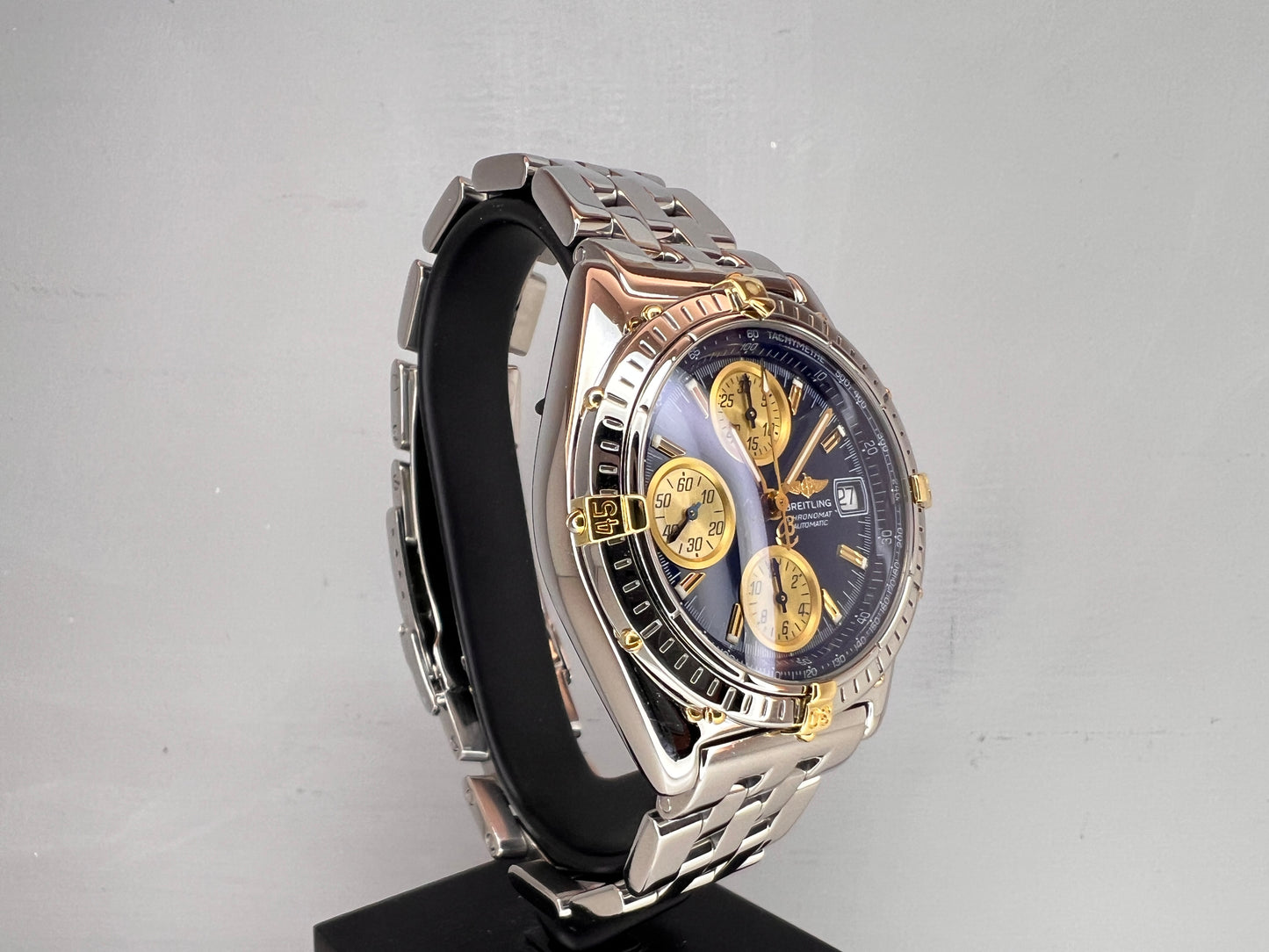 Breitling Chronomat B13050 blu full set