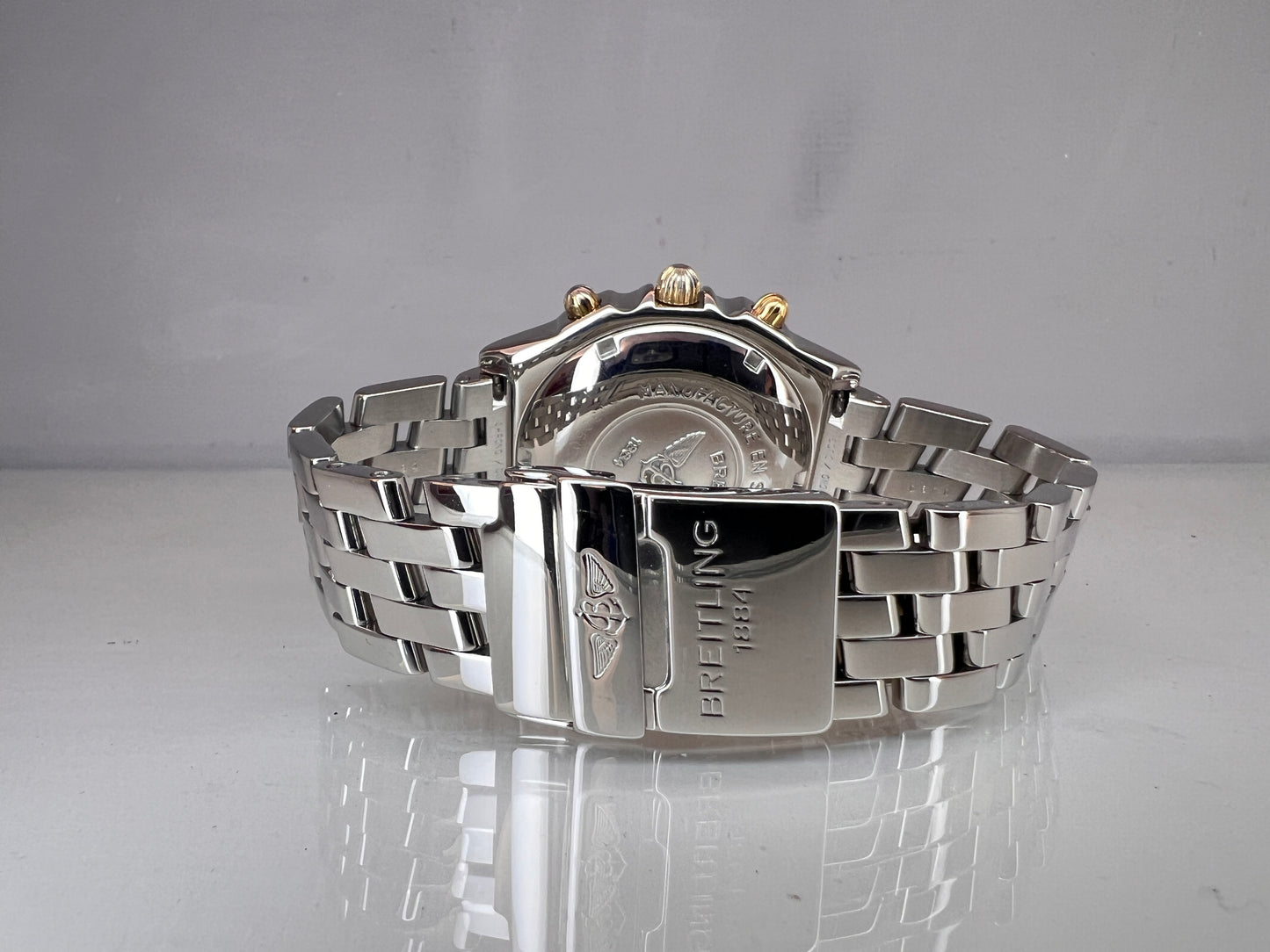 Breitling Chronomat B13050 blu full set